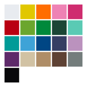 Monomeer stickers - Glanzend