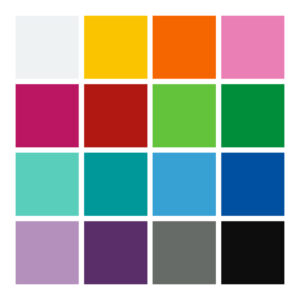 Polymeer stickers - Glanzend