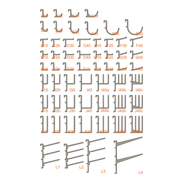 Haken voor het IKEA SKADIS pegboard