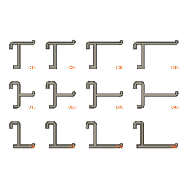 Haken voor het IKEA SKADIS pegboard