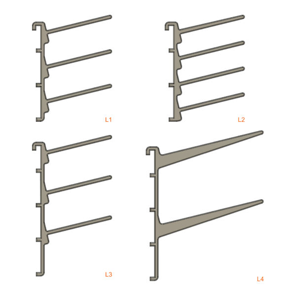 Haken voor het IKEA SKADIS pegboard
