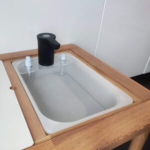 Activiteitenbord 'afwassen' voor de IKEA TROFAST bak
