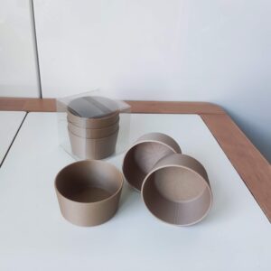 3D kommetjes conisch