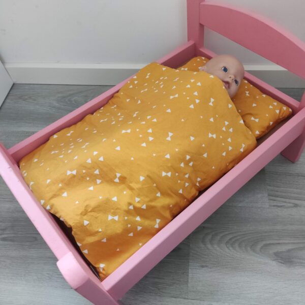 Donsset voor het Ikea Duktig poppenbed