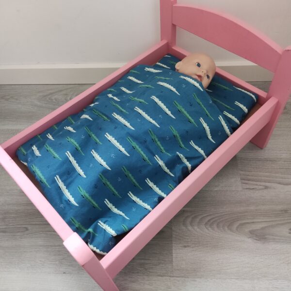 Donsset voor het Ikea Duktig poppenbed