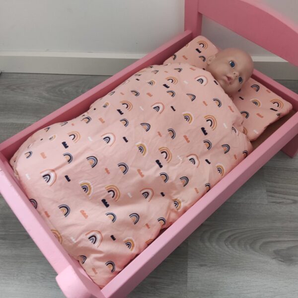 Donsset voor het Ikea Duktig poppenbed