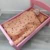 Donsset voor het Ikea Duktig poppenbed