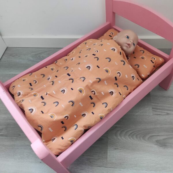 Donsset voor het Ikea Duktig poppenbed
