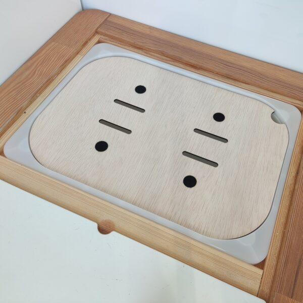 Activiteitenbord 'sorteren' voor de IKEA TROFAST bak