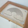 Activiteitenbord 'regenboog' voor de IKEA TROFAST bak