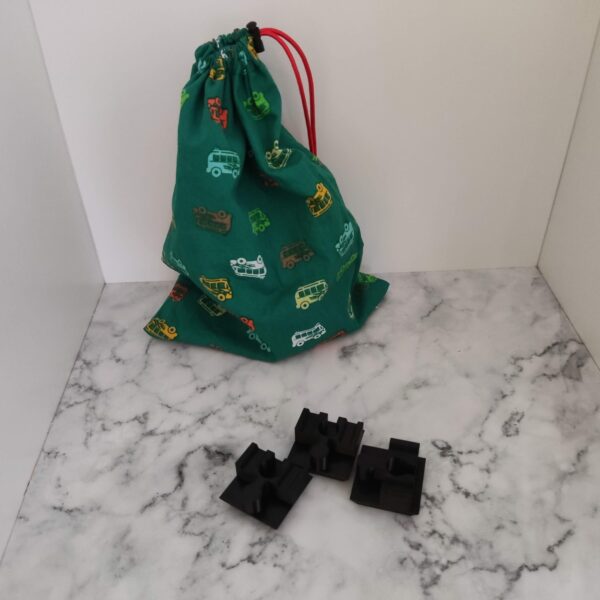 Track connectors voor houten treinsporen met Duplo te combineren