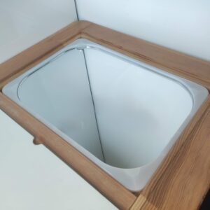 Activiteitenbord 'spiegel' voor de IKEA TROFAST bak