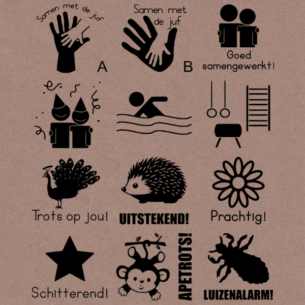 Stempels voor juffen (of meesters)