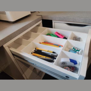 Verdeelbakjes voor de IKEA ALEX ladeblok