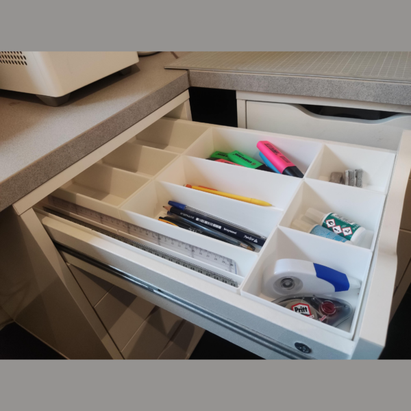 Verdeelbakjes voor de IKEA ALEX ladeblok