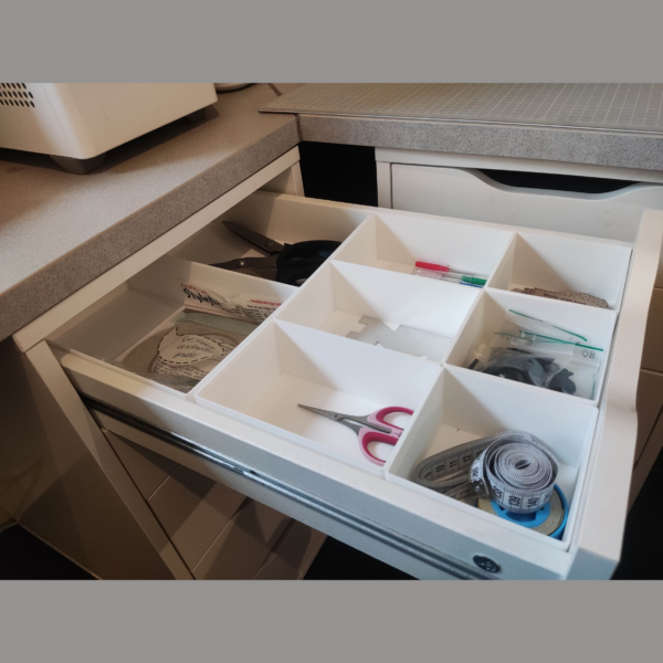 Verdeelbakjes voor de IKEA ALEX ladeblok