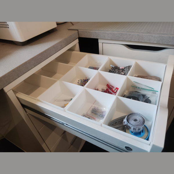 Verdeelbakjes voor de IKEA ALEX ladeblok