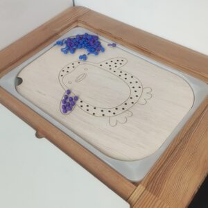 Activiteitenbord 'penguïn' voor de IKEA TROFAST bak