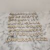 Houten letters