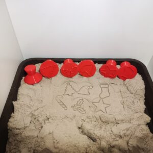 3D stempels Kerstmis