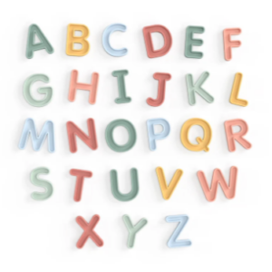 Siliconen alfabet Inspire my play