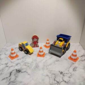 Verteltafel - Verkeerskegels