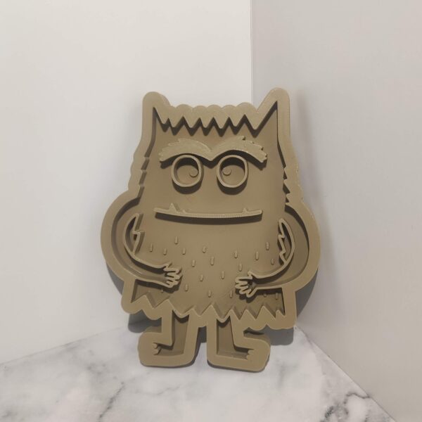 3D vulvorm Het kleurenmonster