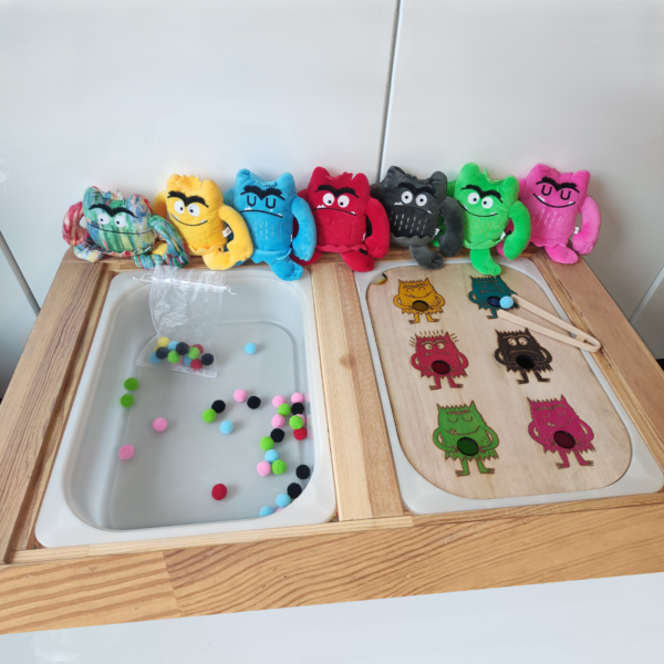 Activiteitenbox - Het kleurenmonster